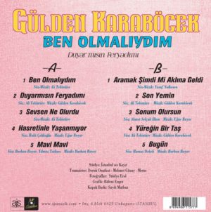 GÜLDEN KARABÖCEK - BEN OLMALIYDIM.DUYAR MISIN FERYADIMI - Görsel 2
