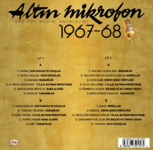ÇEŞİTLİ SANATÇILAR - ALTIN MİKROFON 1967-1968 - Görsel 2