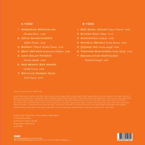 ÇEŞİTLİ SANATÇILAR - YEŞİLÇAM ŞARKILARI 2.ARTIK SEVMEYECEĞİM - Görsel 2