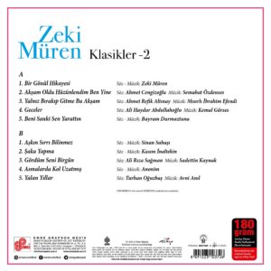 ZEKİ MÜREN - KLASİKLER 2 - Görsel 2