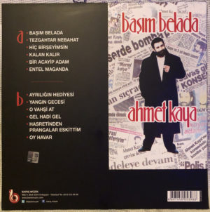 AHMET KAYA - BAŞIM BELADA (RENKLİ PLAK) - Görsel 2