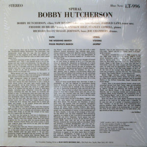 BOBBY HUTCHERSON - SPIRAL - Görsel 2