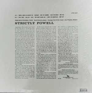 BUD POWELL TRIO - STRICTLY POWELL - Görsel 2