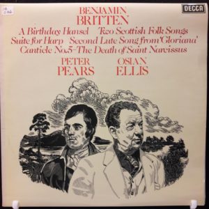 BRITTEN.PETER PEARS.OSIAN ELLIS - A BIRTHDAY HANSEL...