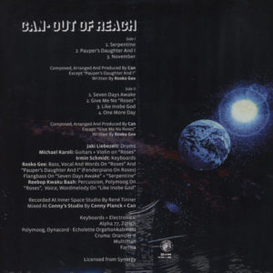 CAN - OUT OF REACH - Görsel 2