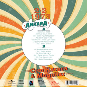 CEM KARACA & MOĞOLLAR - 2.2.1973 ANKARA - Görsel 2