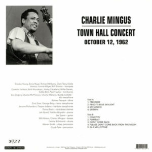 CHARLES MINGUS - TOWN HALL CONCERT 1962 - Görsel 2