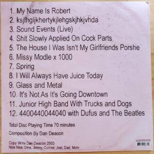 DAN DEACON - SILLY HAT VS. EGALE HAT - Görsel 2