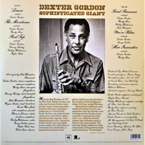 DEXTER GORDON - SOPHISTICATED GIANT - Görsel 2