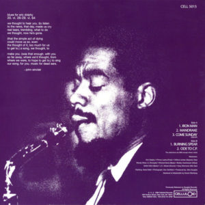 ERIC DOLPHY - IRON MAN - Görsel 2