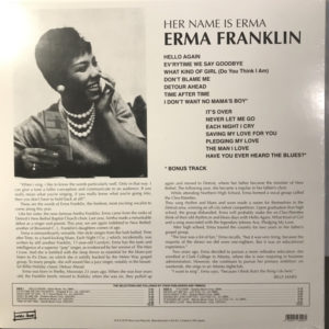 ERMA FRANKLIN - HER NAME IS ERMA - Görsel 2