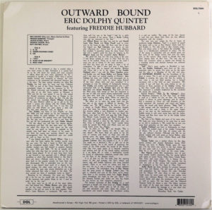 ERIC DOLPHY QUINTET - OUTWARD BOUND - Görsel 2