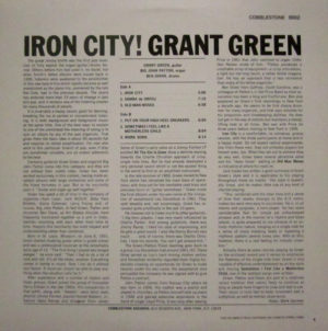 GRANT GREEN - IRON CITY! - Görsel 2