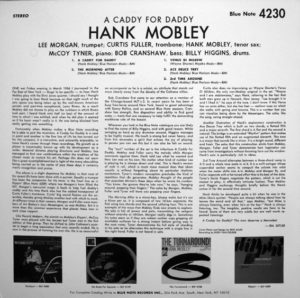 HANK MOBLEY - A CADDY FOR DADDY - Görsel 2