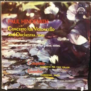 HINDEMITH.COUPERIN.GIARDINI - CONCERTO FOR VIOLONCELLO.FOR TWO CELLOS.TAMBORINO