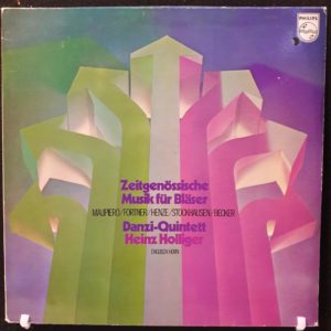 MALIPIERO.FORTNER.HENZE.STOCKHAUSEN.BECKER - ZEITGENOSSISCHE.MUSIK FUR BLASER...