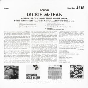 JACKIE MCLEAN - ACTION - Görsel 2