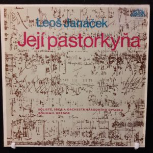 LEOS JANACEK.BOHUMIL GREGOR - JEJI PASTORKYNA