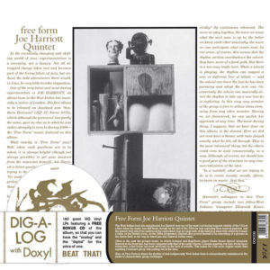 JOE HARRIOTT QUINTET - FREE FORM - Görsel 1