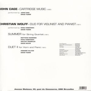 JOHN CAGE.CHRISTIAN WOLFF - JOHN CAGE.CHRISTIAN WOLFF - Görsel 2