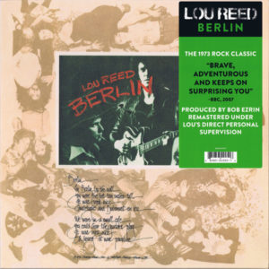 LOU REED - BERLIN