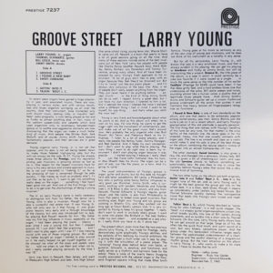 LARRY YOUNG - GROOVE STREET - Görsel 2