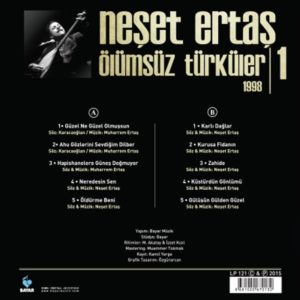NEŞET ERTAŞ - ÖLÜMSÜZ TÜRKÜLER 1 - Görsel 2