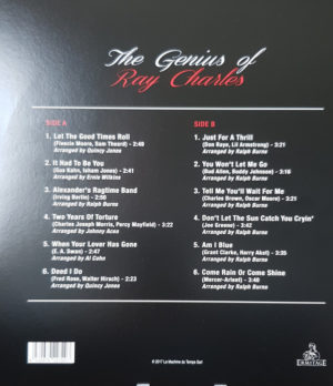 RAY CHARLES - THE GENIUS OF RAY CHARLES - Görsel 2