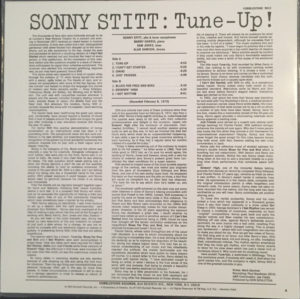 SONNY STITT - TUNE UP! - Görsel 2