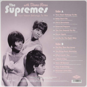 SUPREMES WITH DIANA ROSS - YOUR HEART BELONGS TO ME - Görsel 2