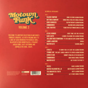 ÇEŞİTLİ SANATÇILAR - MOTOWN FUNK.VOLUME 2 (RSD RELEASE) - Görsel 2