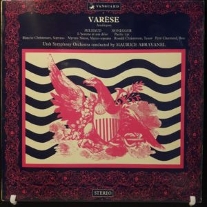 VARESE.MILHAUD.HONEGGER - AMERIQUES.L'HOMME ET SON DESIR.PACIFIC 231 - Görsel 1