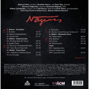 FAZIL SAY - NAZIM ORATORYOSU - Görsel 2