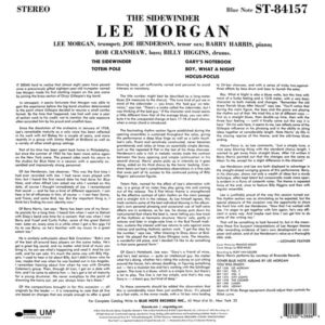 LEE MORGAN - THE SIDEWINDER - Görsel 2