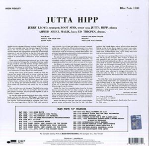 JUTTA HIPP WITH ZOOT SIMS - JUTTA HIPP WITH ZOOT SIMS - Görsel 2