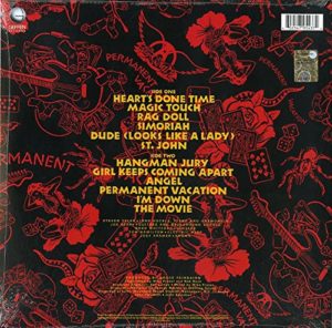 AEROSMITH - PERMANENT VACATION - Görsel 2