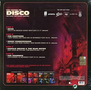 VARIOUS ARTISTS - THE LEGACY OF DISCO - Görsel 2