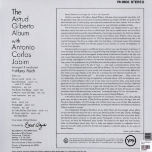ASTRUD GILBERTO.ANTONIO CARLOS JOBIM - THE ASTRUD GILBERTO ALBUM - Görsel 2