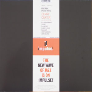 BENNY CARTER - FURTHER DEFINITIONS - Görsel 2