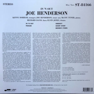 JOE HENDERSON - IN 'N OUT - Görsel 2