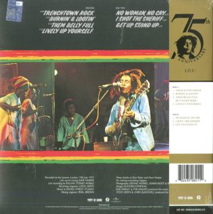 BOB MARLEY & THE WAILERS - LIVE! - Görsel 2