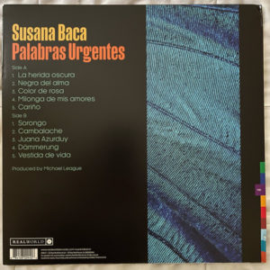 SUSANA BACA - PALABRAS URGENTES - Görsel 2
