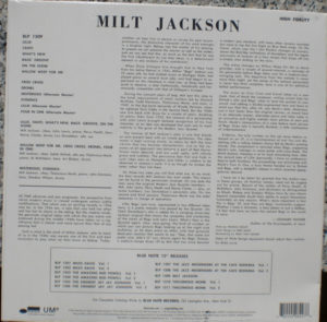 MILT JACKSON.THELENIOUS MONK QUINTET - MILT JACKSON.THELENIOUS MONK QUINTET - Görsel 2