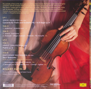 HILARY HAHN - PARIS - Görsel 2