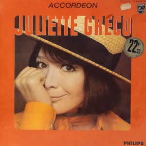 JULIETTE GRECO - ACCORDEON
