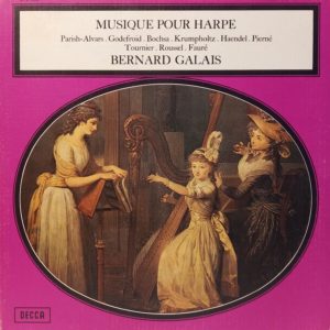 BERNARD GALAIS - MUSIQUE POUR HARPE