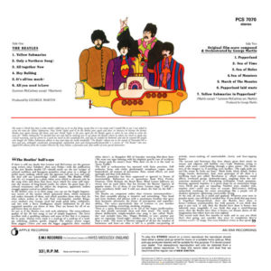THE BEATLES - YELLOW SUBMARINE - Görsel 2