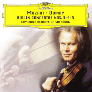 AUGUSTIN DUMAY - MOZART - VIOLIN CONCERTOS NOS 3 4 AND 5
