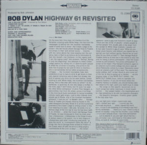 BOB DYLAN - HIGHWAY 61 REVISITED - Görsel 2