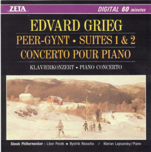 GRIEG - SLOVAK PHILHARMONIKER - PEER GYNT - SUITES 1 & 2 - CONCERTO POUR PIANO